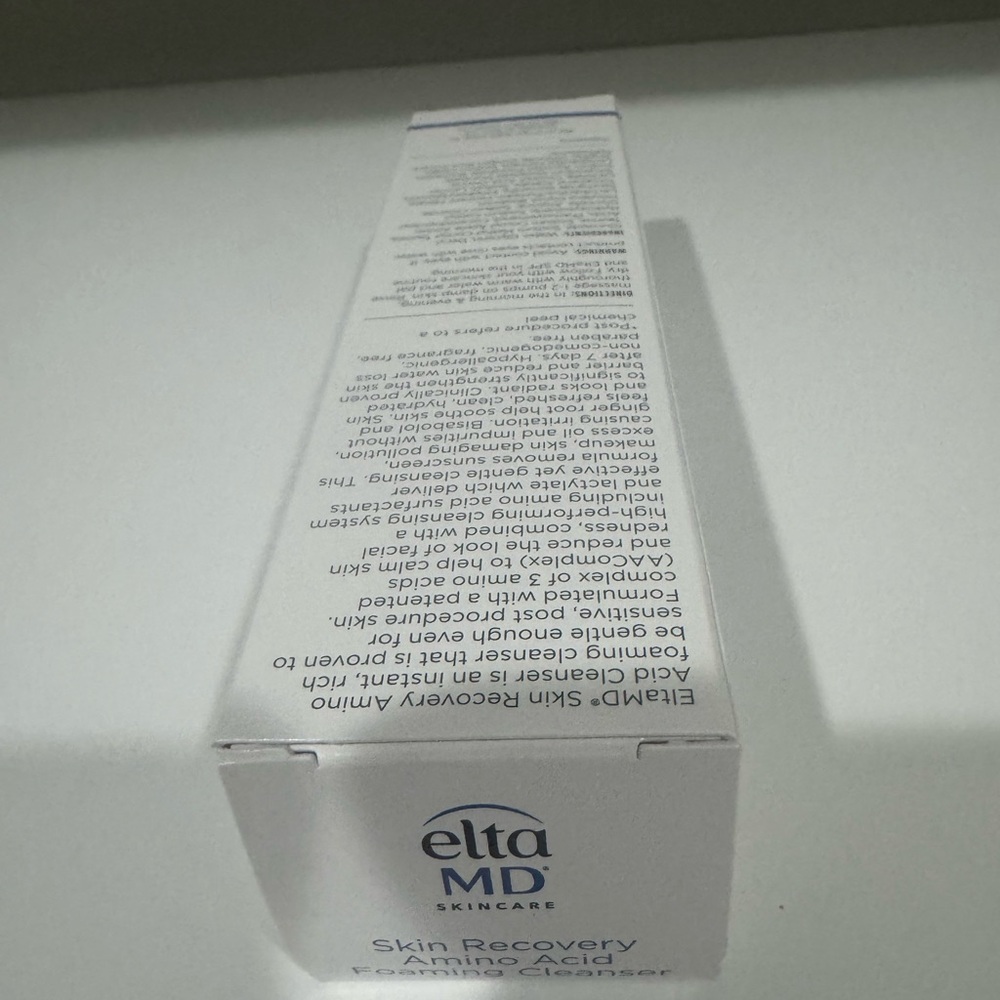 NWT EltaMD Skin Recovery Amino Acid Foaming Cleanser - White - Picture 6 of 6